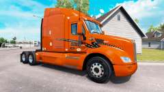 La peau Schneider National sur camion Peterbilt pour American Truck Simulator