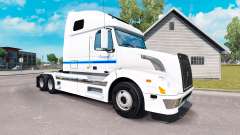 La peau de Con-way Camion pour camion tracteur Volvo VNL 670 pour American Truck Simulator