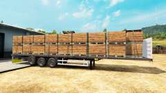 Semitrailer Wielton platform für Euro Truck Simulator 2