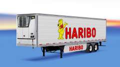 La peau Haribo sur la remorque pour American Truck Simulator