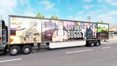 Haut Bay Area Buggs auf dem Anhänger für American Truck Simulator