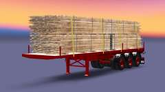Die Auflieger-Plattform mit load-boards für Euro Truck Simulator 2