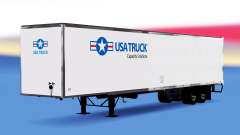 All-Metall-semi-trailer-USA-Truck für American Truck Simulator