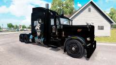 Motorhead peau pour le camion Peterbilt 389 pour American Truck Simulator