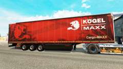 Vorhang semi-trailer Kogel maxx für Euro Truck Simulator 2