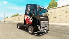MJBulls skin für Volvo-LKW für Euro Truck Simulator 2