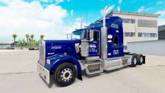 La peau Oncle D de la Logistique sur le camion Kenworth W900 pour American Truck Simulator