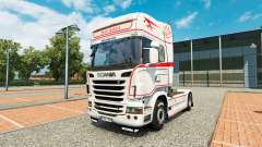 Haut Bart Kroeze an Zugmaschine Scania für Euro Truck Simulator 2