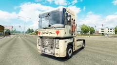 Pinup Haut für Renault-LKW für Euro Truck Simulator 2