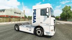 Le Pema peau pour le camion DAF pour Euro Truck Simulator 2