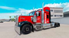 La peau sur le Sud-est de camion Kenworth W900 pour American Truck Simulator