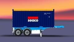 Semi-remorque avec 20 livres conteneur pour Euro Truck Simulator 2