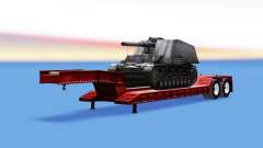 Low sweep mit einer Ladung von SPG-Hummel für American Truck Simulator