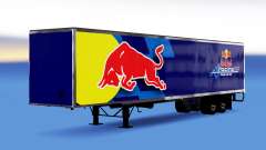 Tous métal-semi-remorque Red Bull pour American Truck Simulator