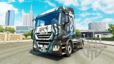 La peau Klanatrans sur le camion Iveco pour Euro Truck Simulator 2