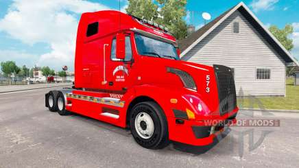 La peau de Courir à la Maison pour le camion Volvo VNL 670 pour American Truck Simulator