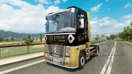 F1 Lotus de la peau pour Renault camion pour Euro Truck Simulator 2