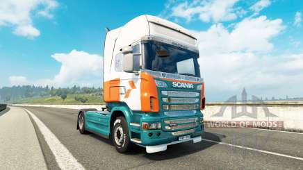 Lommerts de la peau pour Scania camion pour Euro Truck Simulator 2