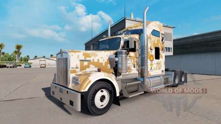 La peau Marines Ingénieurs de Combat de la Kenworth truck pour American Truck Simulator