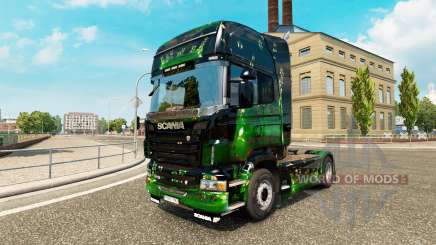 Kunstwerke skin für Scania-LKW für Euro Truck Simulator 2