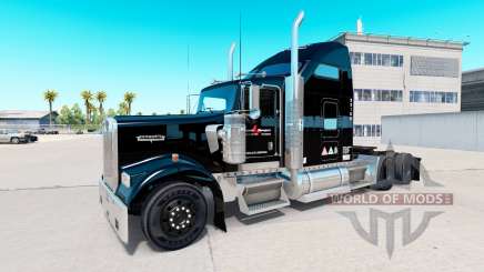 La peau Stevens Transport sur camion Kenworth W900 pour American Truck Simulator