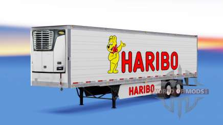 La peau Haribo sur la remorque pour American Truck Simulator
