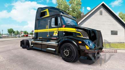 La peau sur le Groupe Robert camion Volvo VNL 670 pour American Truck Simulator