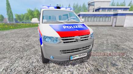 Volkswagen Transporter T5 Police v2.0 für Farming Simulator 2015