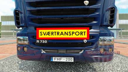 Svaertransport pour Euro Truck Simulator 2