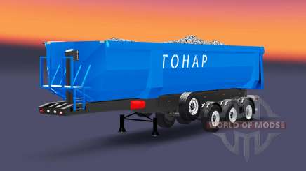 Un camion semi-remorque Tonar pour Euro Truck Simulator 2