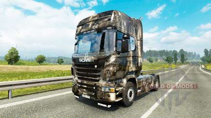 La peau de la Ville au tracteur Scania pour Euro Truck Simulator 2