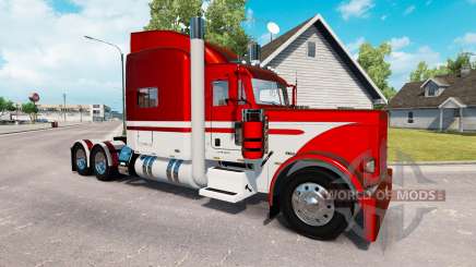 La peau de l'Équipement Express camion Peterbilt 389 pour American Truck Simulator