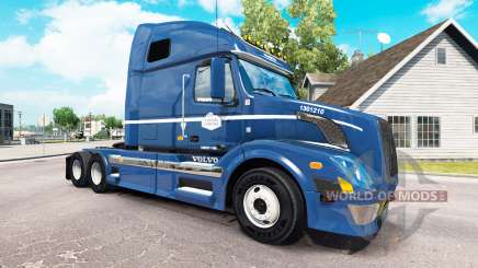 La peau sur le Canada Cartage tracteur Volvo VNL 670 pour American Truck Simulator