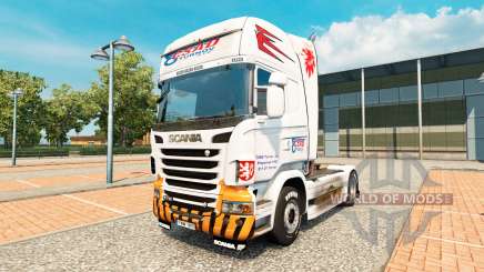 CSAD Turnov skin für Scania-LKW für Euro Truck Simulator 2