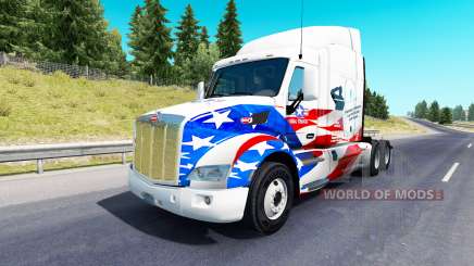 La peau etats-unis Camions de camion Peterbilt pour American Truck Simulator