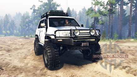 Toyota Land Cruiser 100 2000 [Samuray] pour Spin Tires