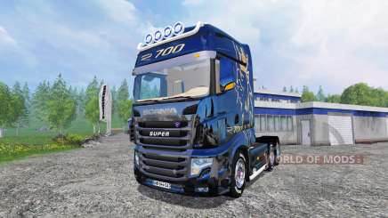 Scania R700 [blue black] für Farming Simulator 2015