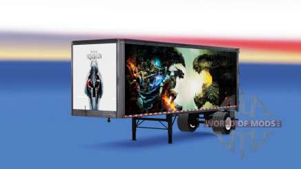 All-Metall-semi-trailer-Dragon Age für American Truck Simulator