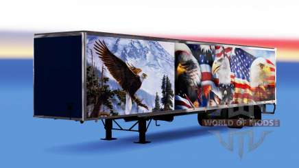 All-Metall-Sattelzug Adler für American Truck Simulator