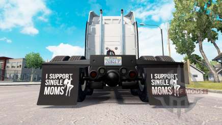 Kotflügel I Support Single Moms v1.1 für American Truck Simulator