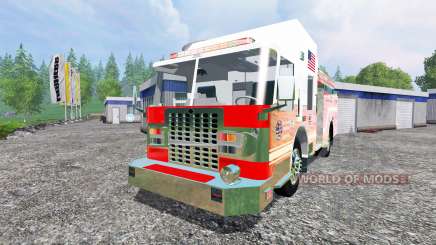 U.S Fire Truck v2.0 für Farming Simulator 2015