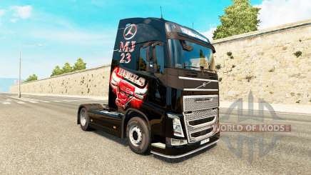 MJBulls skin für Volvo-LKW für Euro Truck Simulator 2