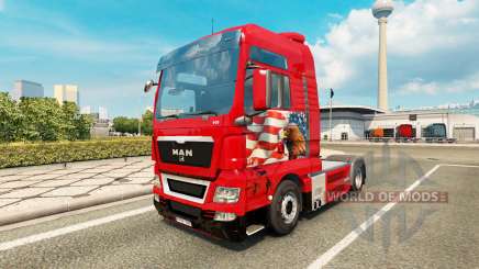 La peau Adler tracteur HOMME pour Euro Truck Simulator 2