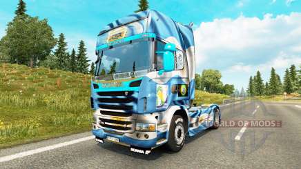 Die Argentinien-Copa 2014 skin für Scania-LKW für Euro Truck Simulator 2