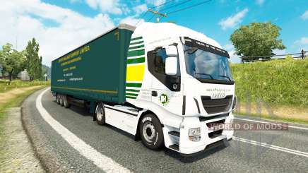 Jeffrys Transport de marchandises de la peau pour les tracteurs pour Euro Truck Simulator 2