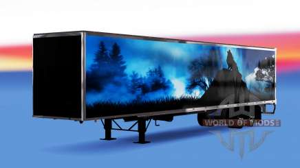 All-Metall-semi-trailer-Wolf für American Truck Simulator