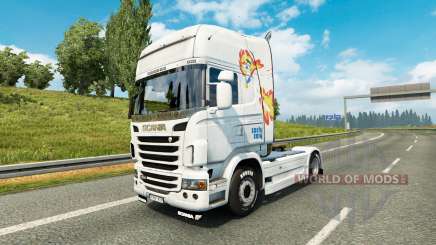 Little Pony skin für Scania-LKW für Euro Truck Simulator 2