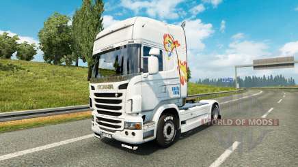 Petit Poney de la peau pour Scania camion pour Euro Truck Simulator 2