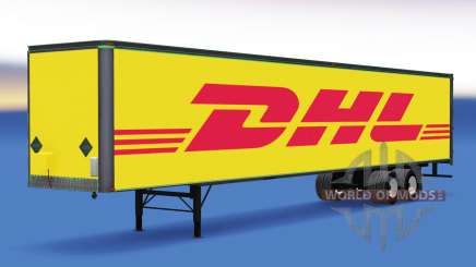 All-Metall-Auflieger DHL für American Truck Simulator