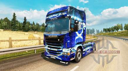 Dub Step skin für Scania-LKW für Euro Truck Simulator 2
